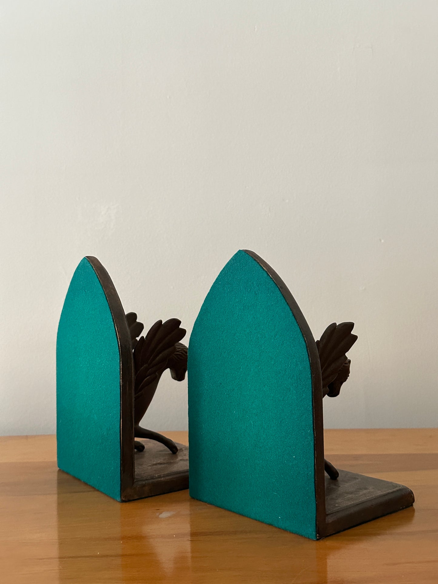 Winged Griffin bookends