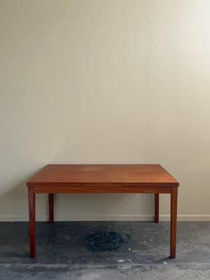 Danish teak extending dining table