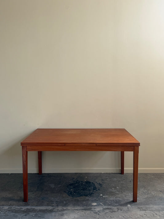 Danish teak extending dining table