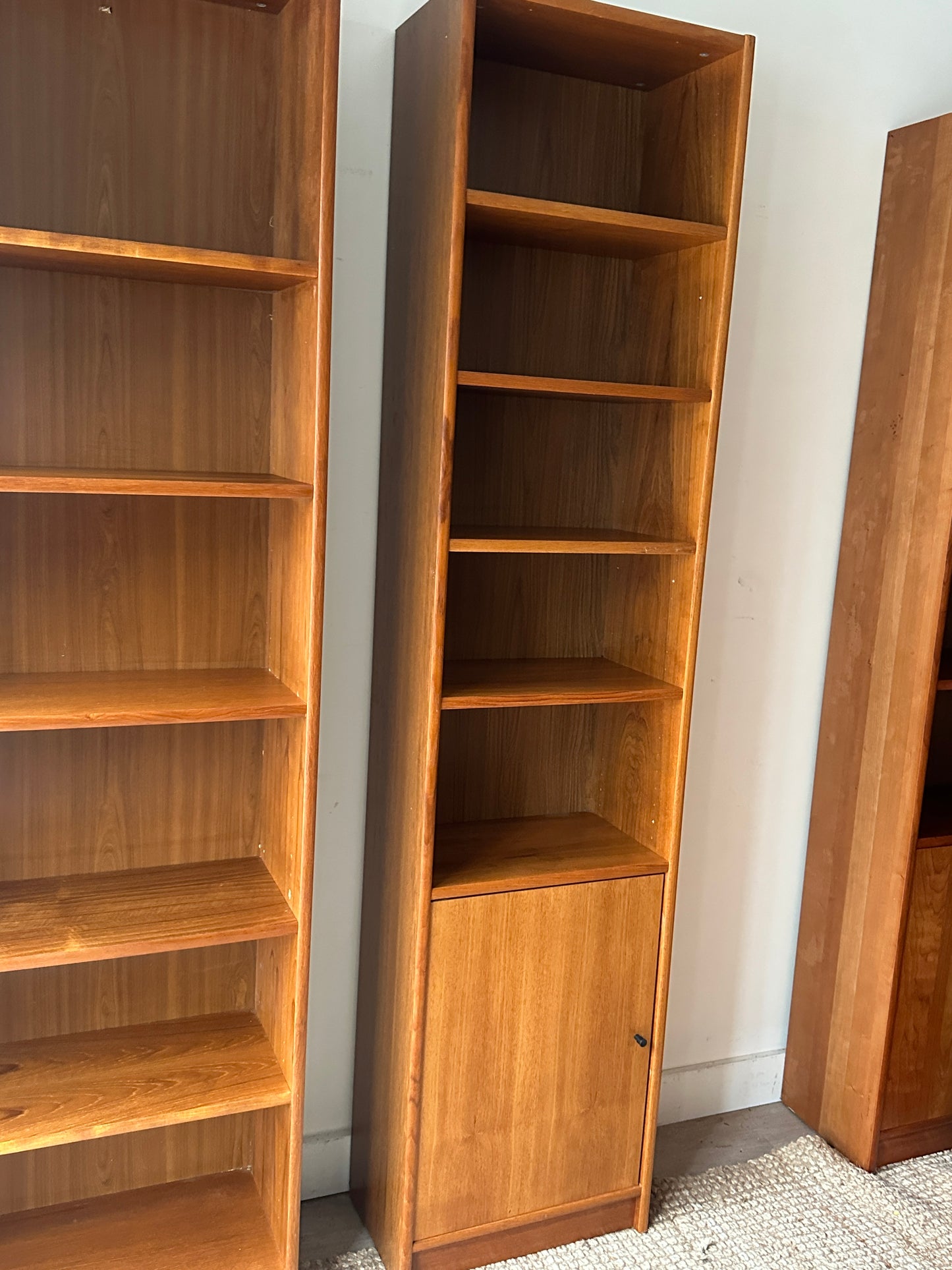 Teak bookshelf