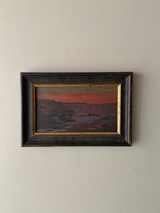 American coastal landscape. Unsigned.