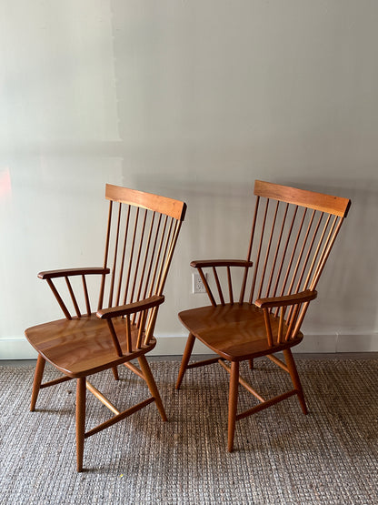 High back Windsor chairs