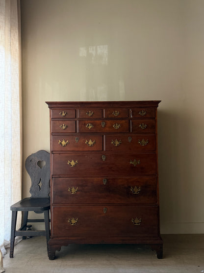 XL Pennsylvania Queen Anne walnut dresser