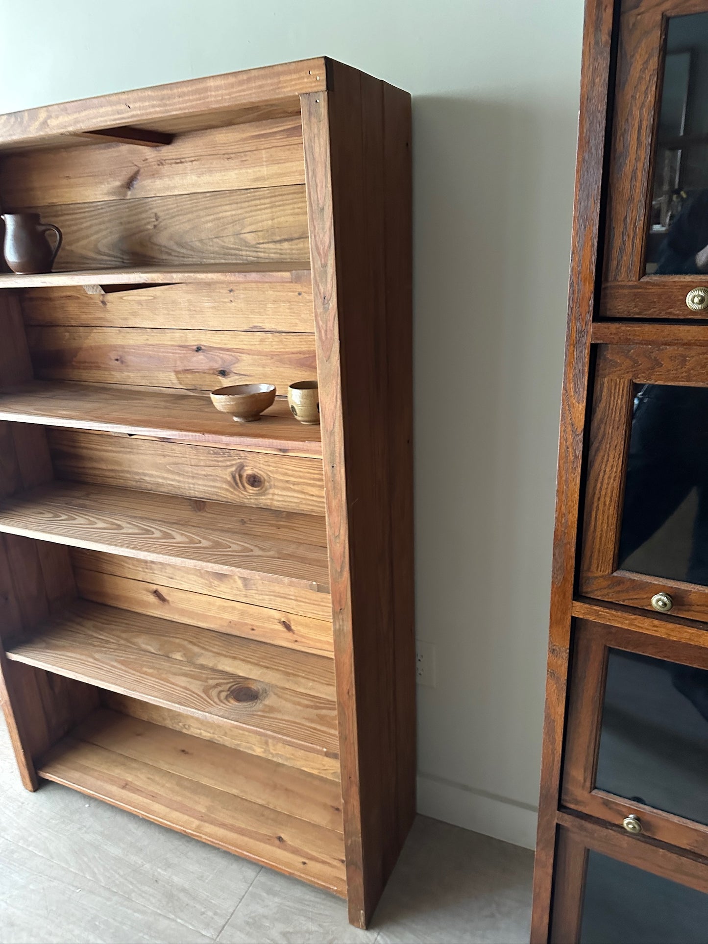 Pine bookshelf