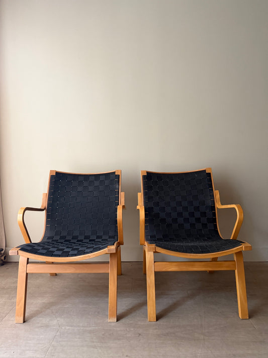 Finn Ostergaard Danish lounge chairs. Sold individually.