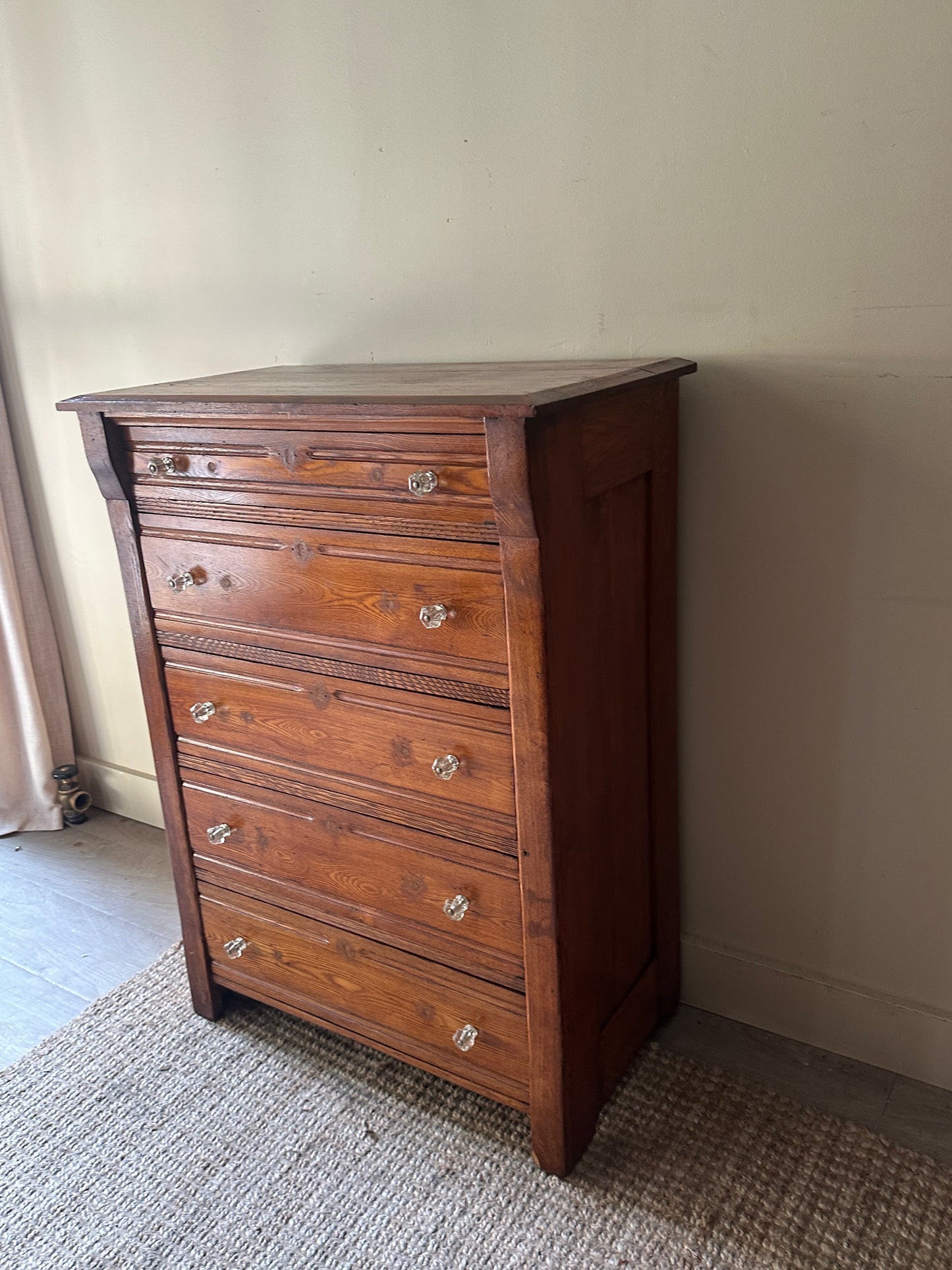 Oak tallboy
