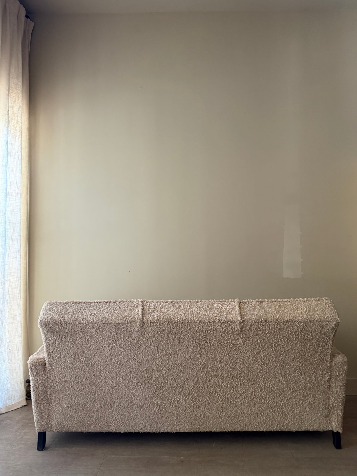 Danish boucle sofa