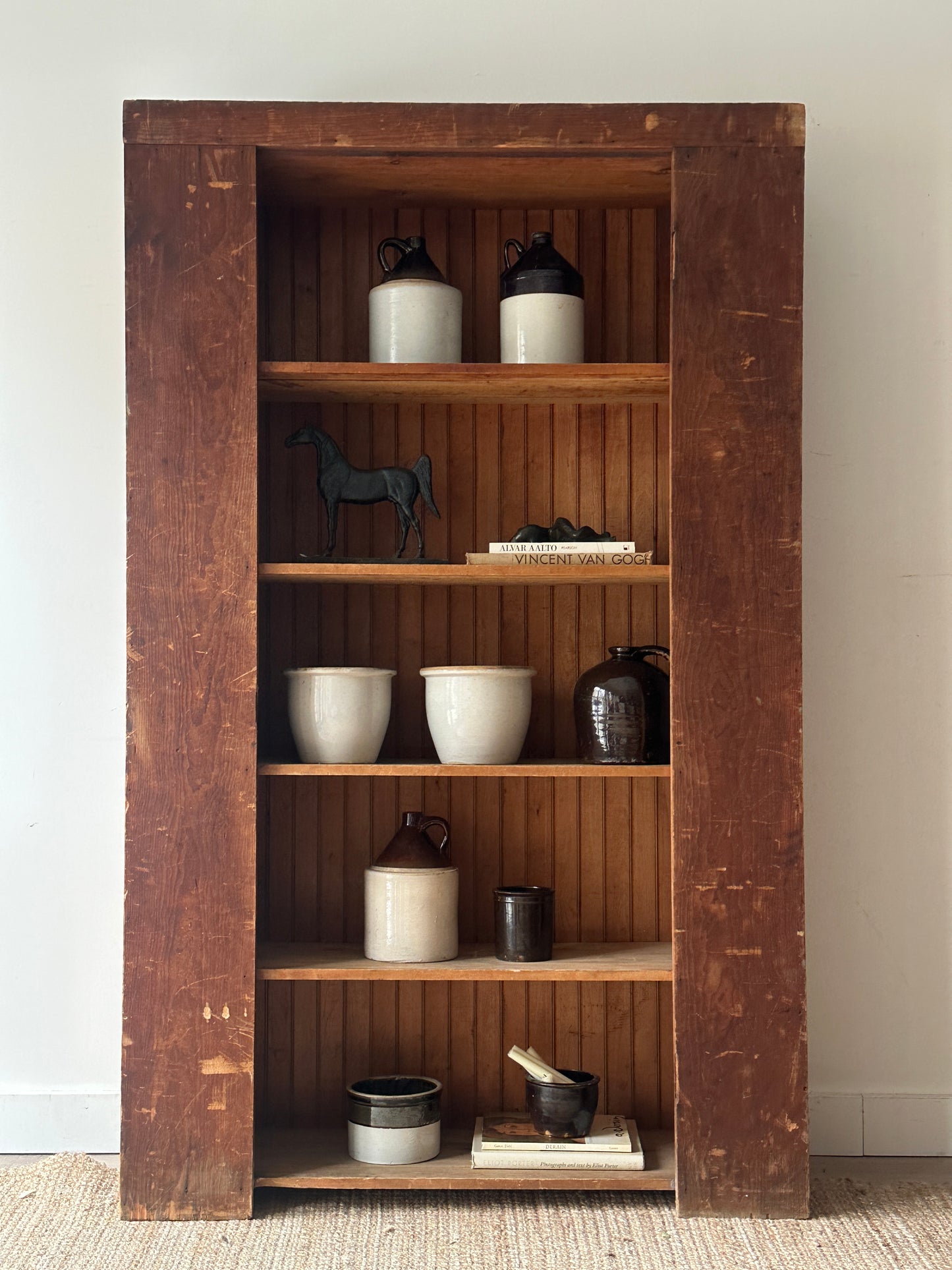 Large farmhouse shelves