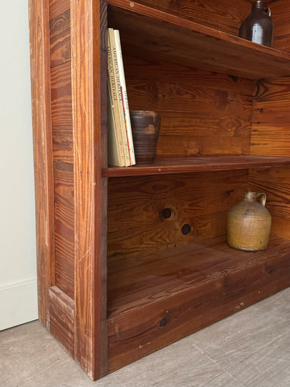 Pine bookcase
