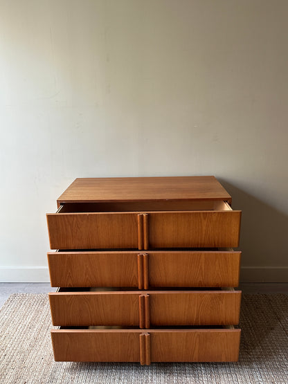 Danish teak bachelors chest