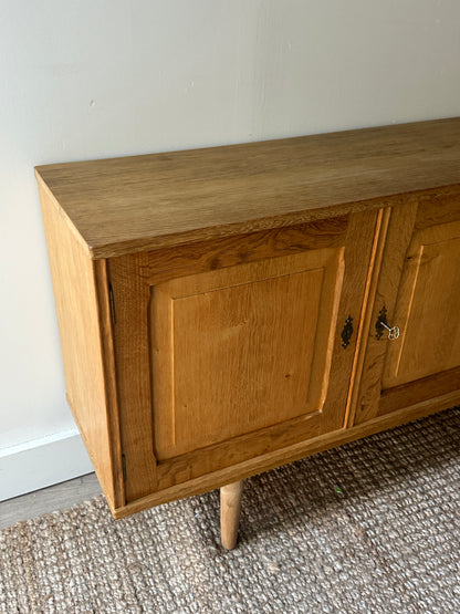 Small Danish oak sideboard