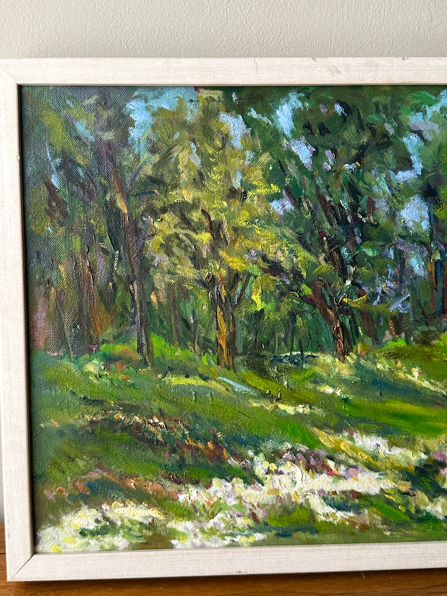 Landscape oil painting