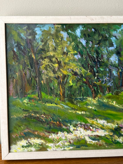 Landscape oil painting