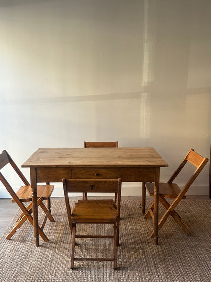 Pine dining table