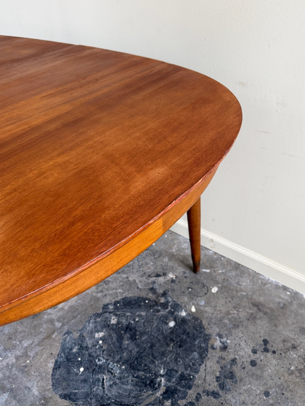 R-Way walnut dining table