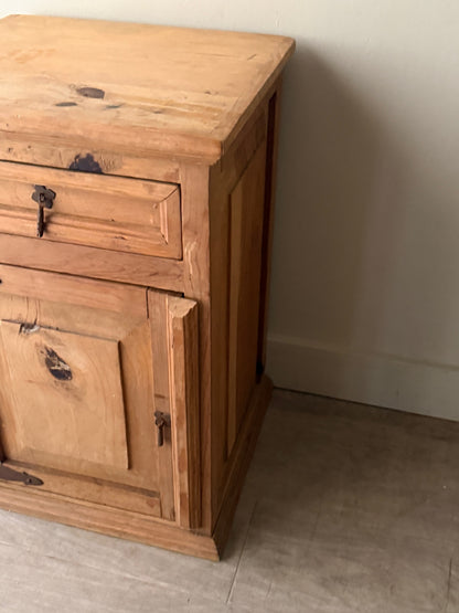 Pine nightstand