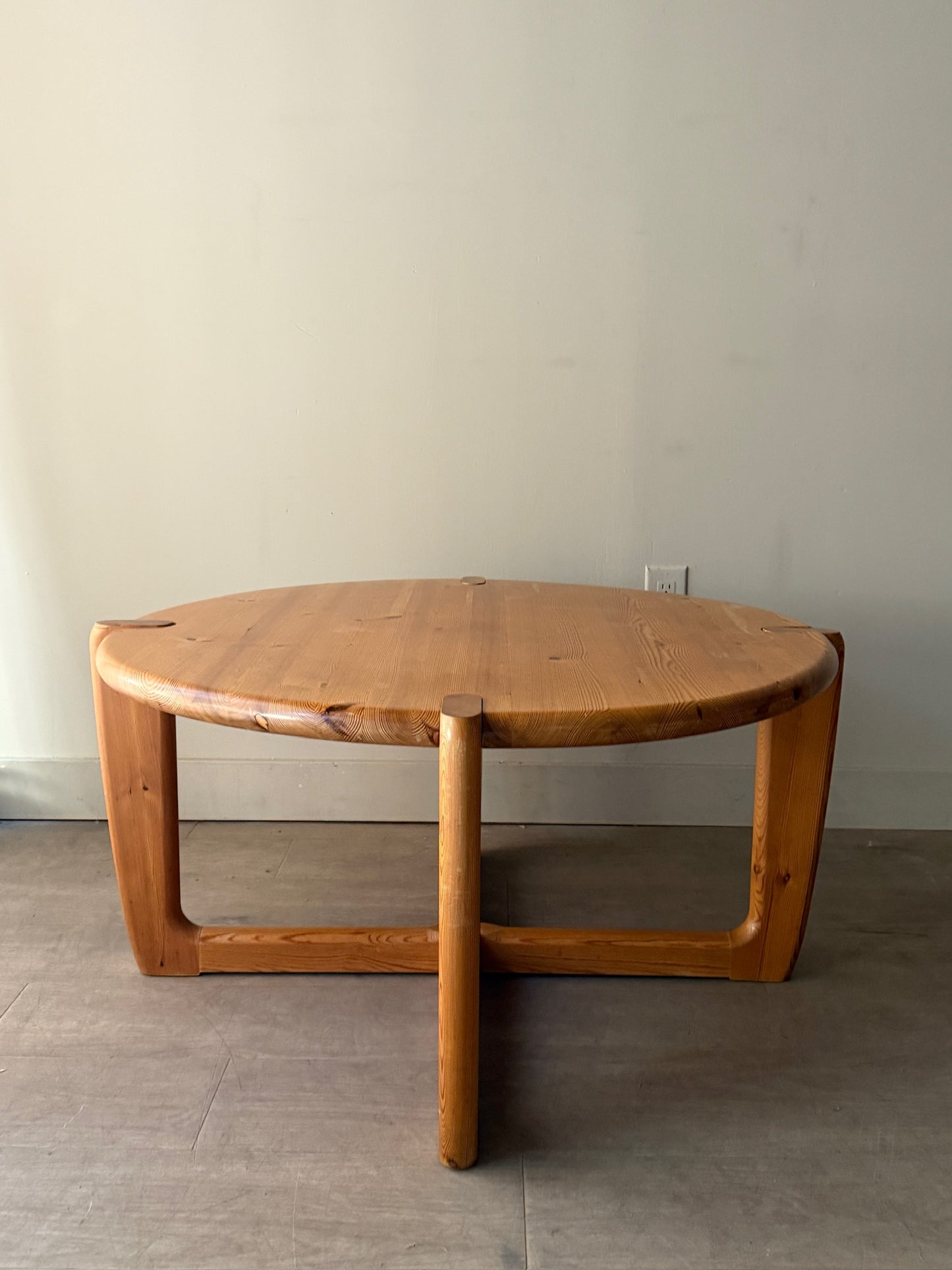 Danish pine coffee table