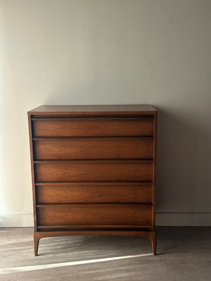 Walnut tallboy