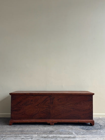 Pennsylvania Federal grain painted pine chest