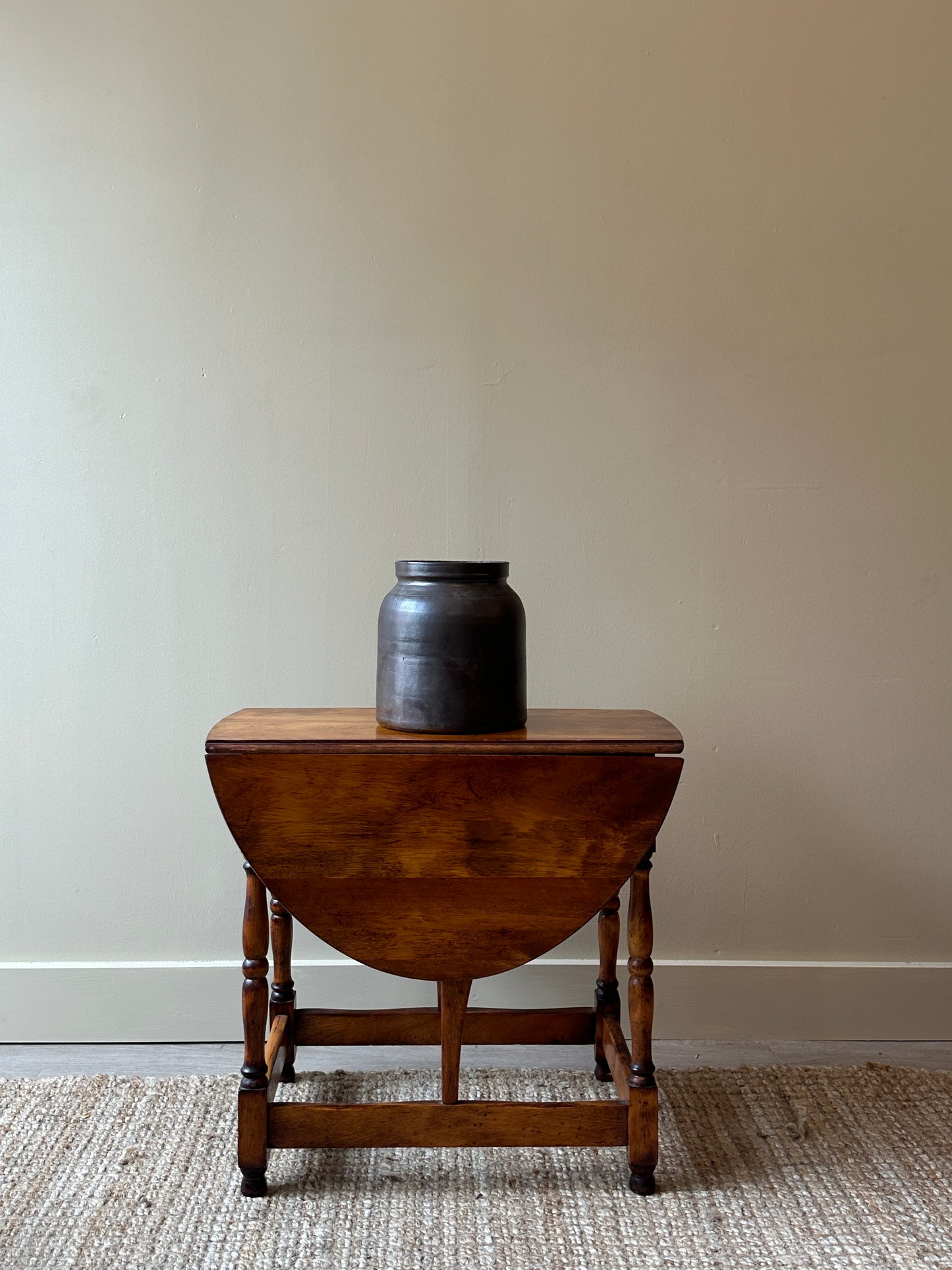 Small drop leaf side table