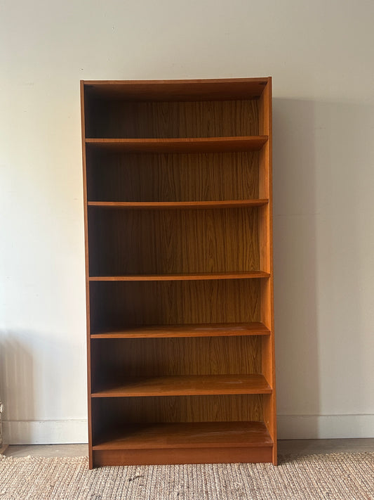 Teak shelves