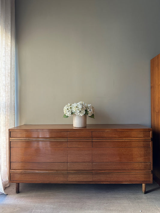 Walnut dresser