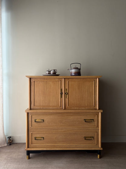 Walnut gentlemen’s dresser