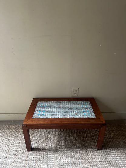 Italian tile coffee table
