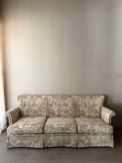 Floral Scandinavian sofa