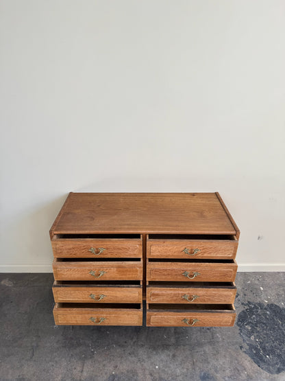 Henning Kjaernulf Danish oak chest of drawers
