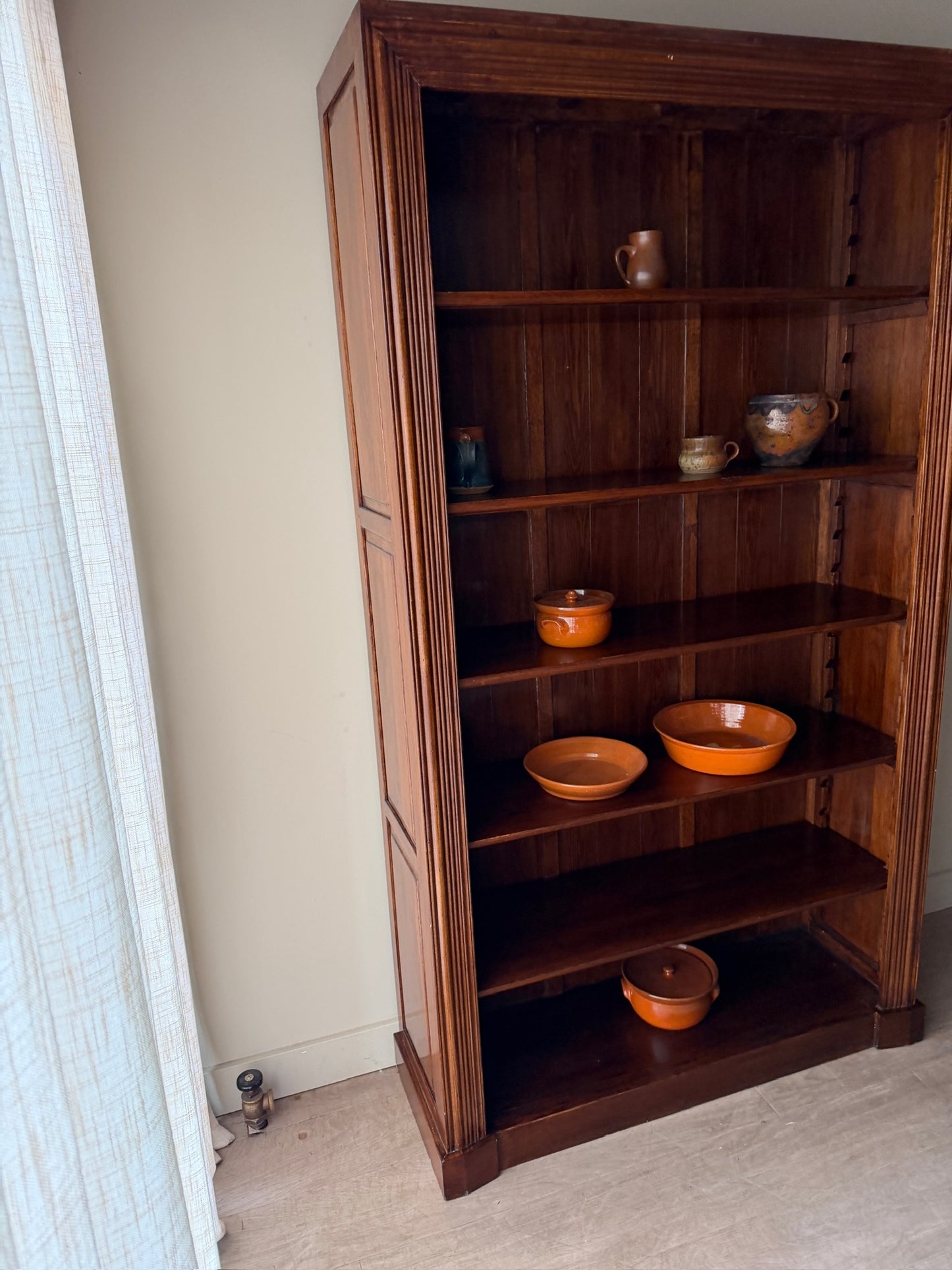 XL oak bookcase