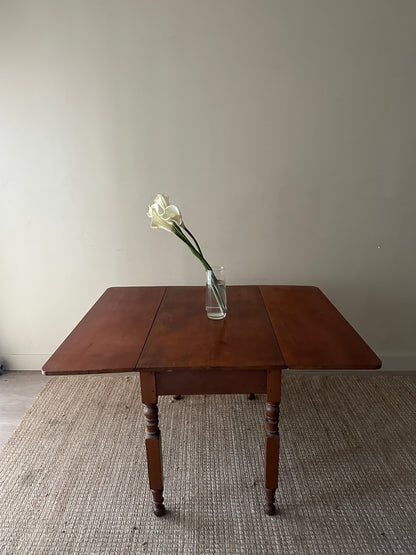 Cherry drop leaf table