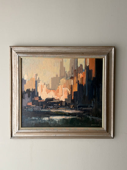 Industrial Canyon by J. Alvin Storck.