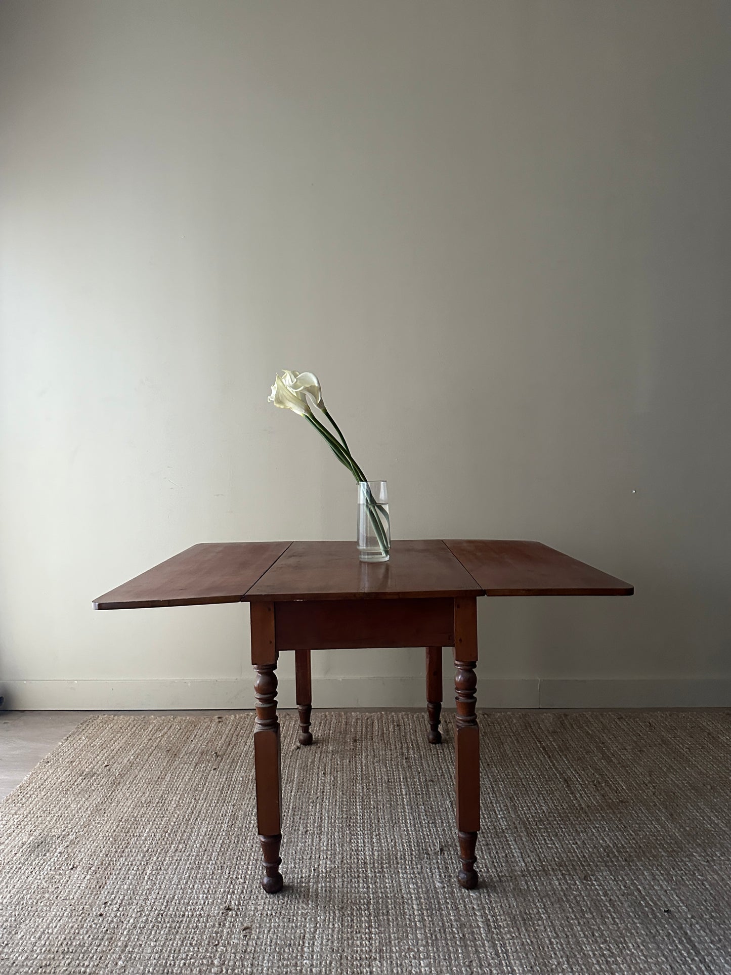 Cherry drop leaf table