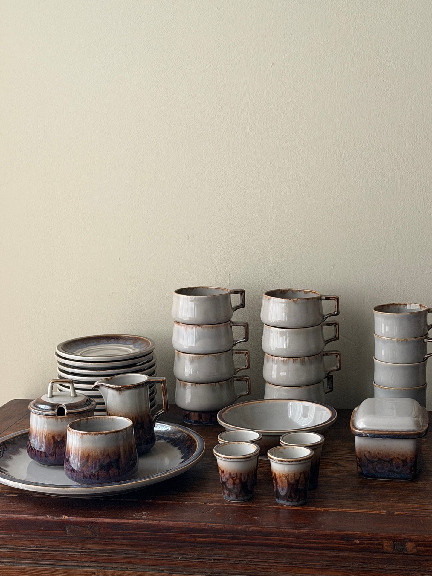 Jens Quistgaard for B&G stoneware ceramic tea service