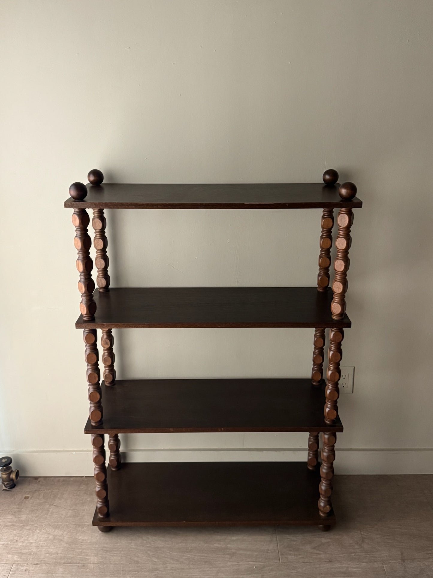 Oak etagere