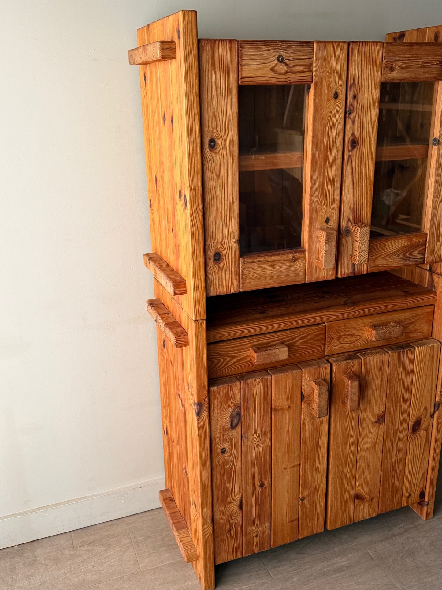 Hans Frydendal pine cabinet (right)
