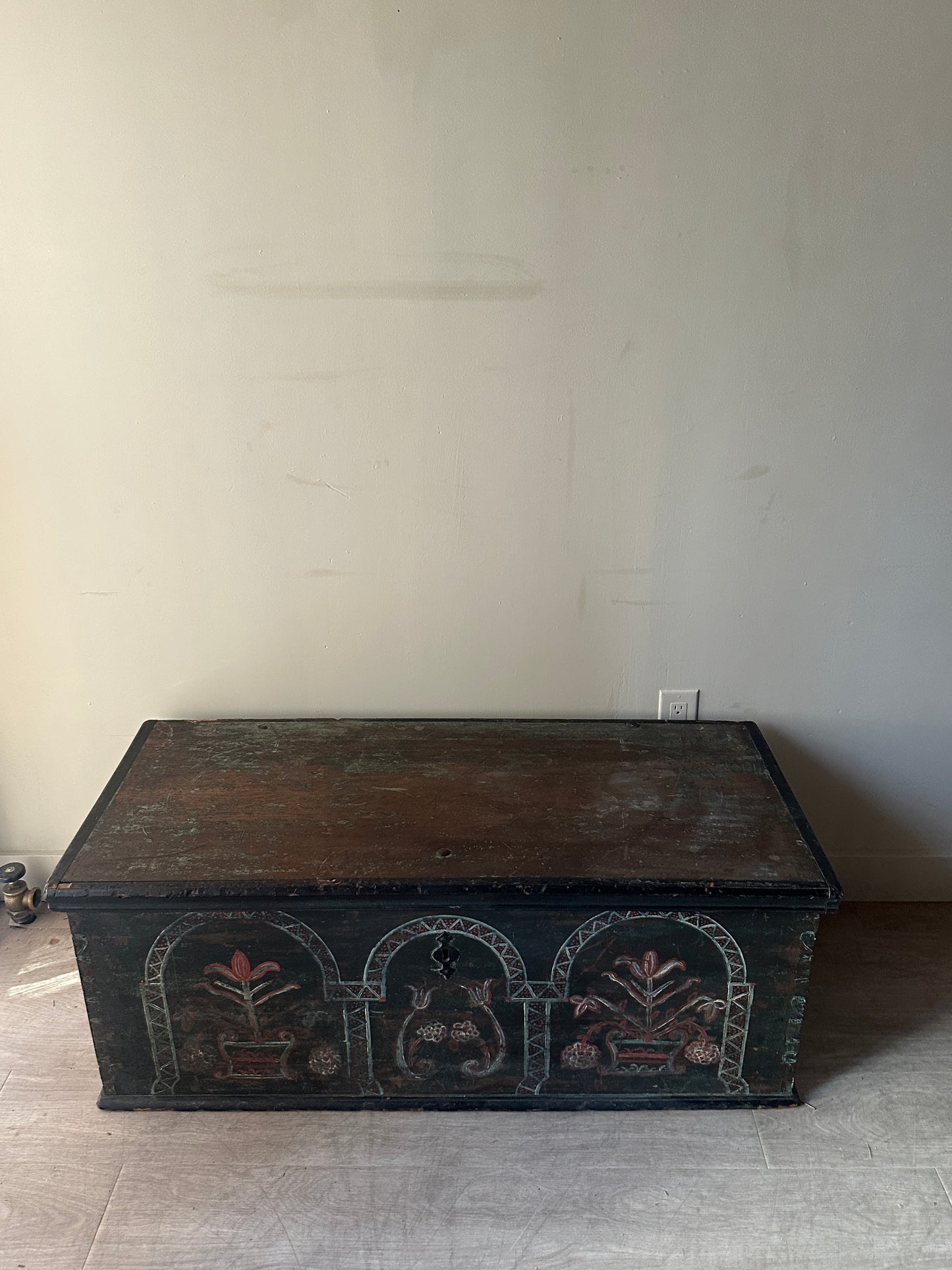 Painted chest