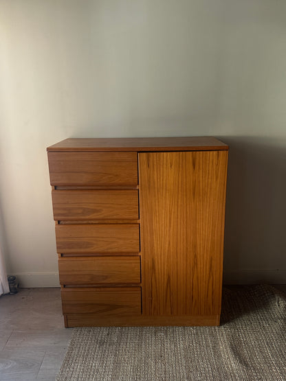 Danish teak side by side