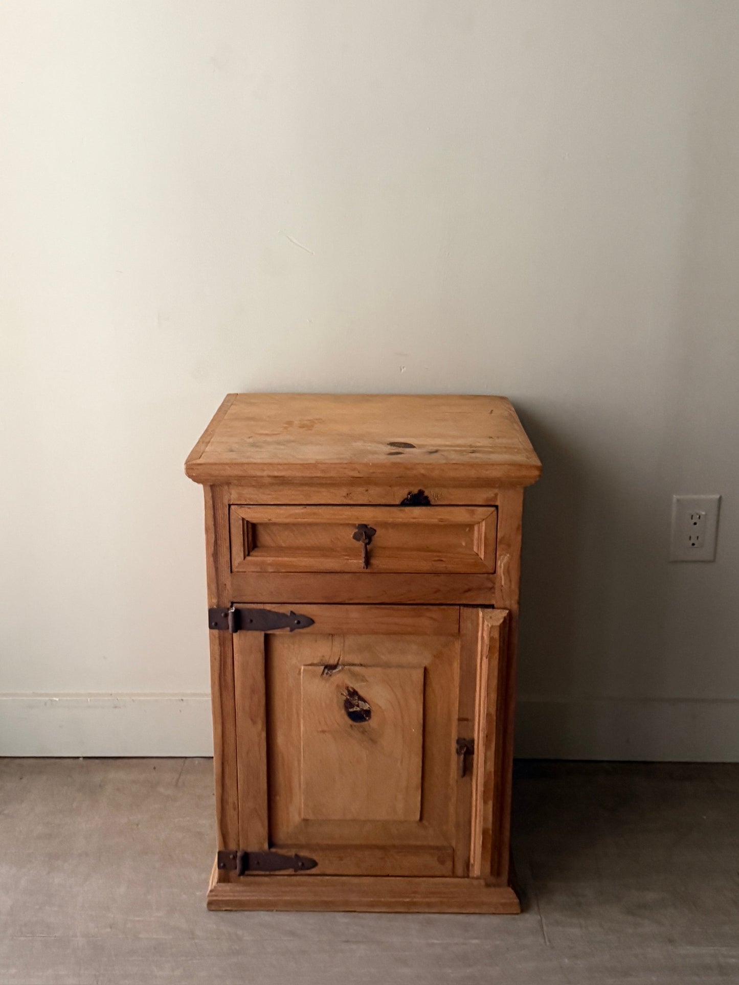 Pine nightstand