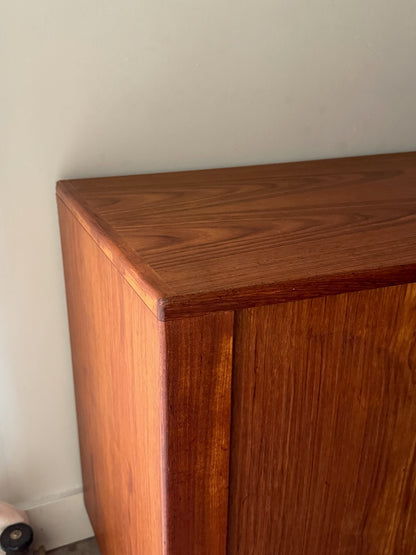 Danish teak credenza
