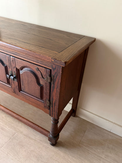 Jacobean style oak server
