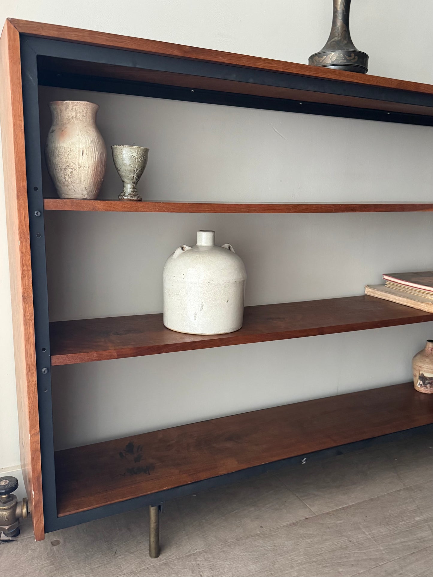 Walnut bookshelf