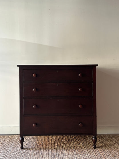 Walnut dresser