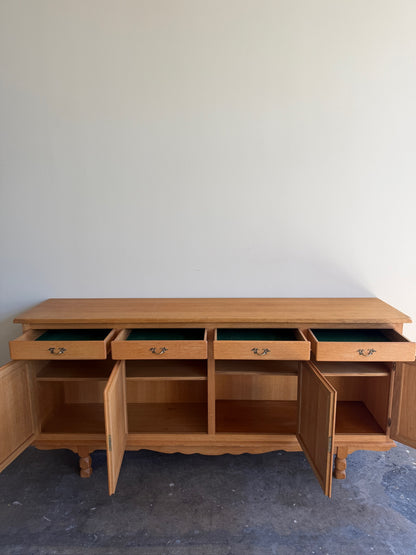 Hundstrup Mobelfabrik Danish oak sideboard