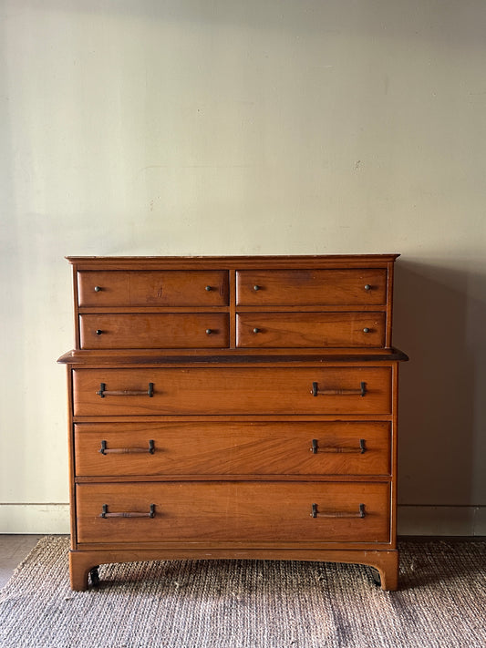 Walnut tallboy