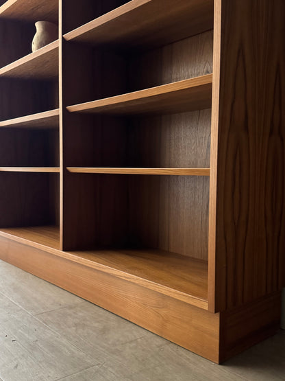 Danish teak shelving unit