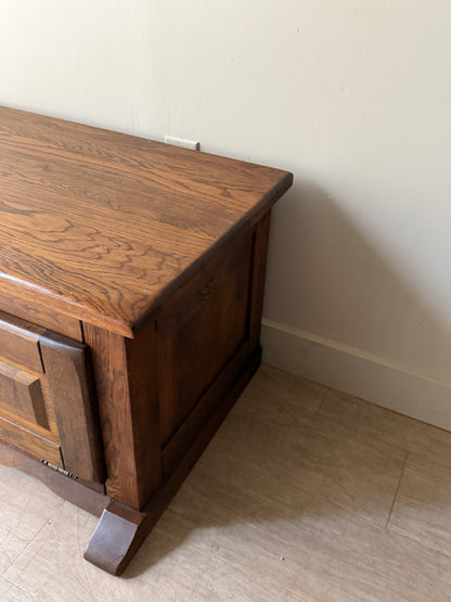 Dutch oak chest