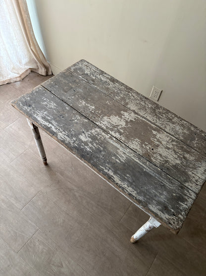 Sheraton white painted pine table