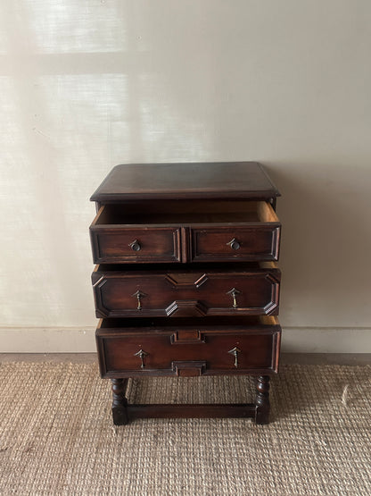 Oak side table